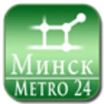 minsk, belarus (map for metro24) android application logo